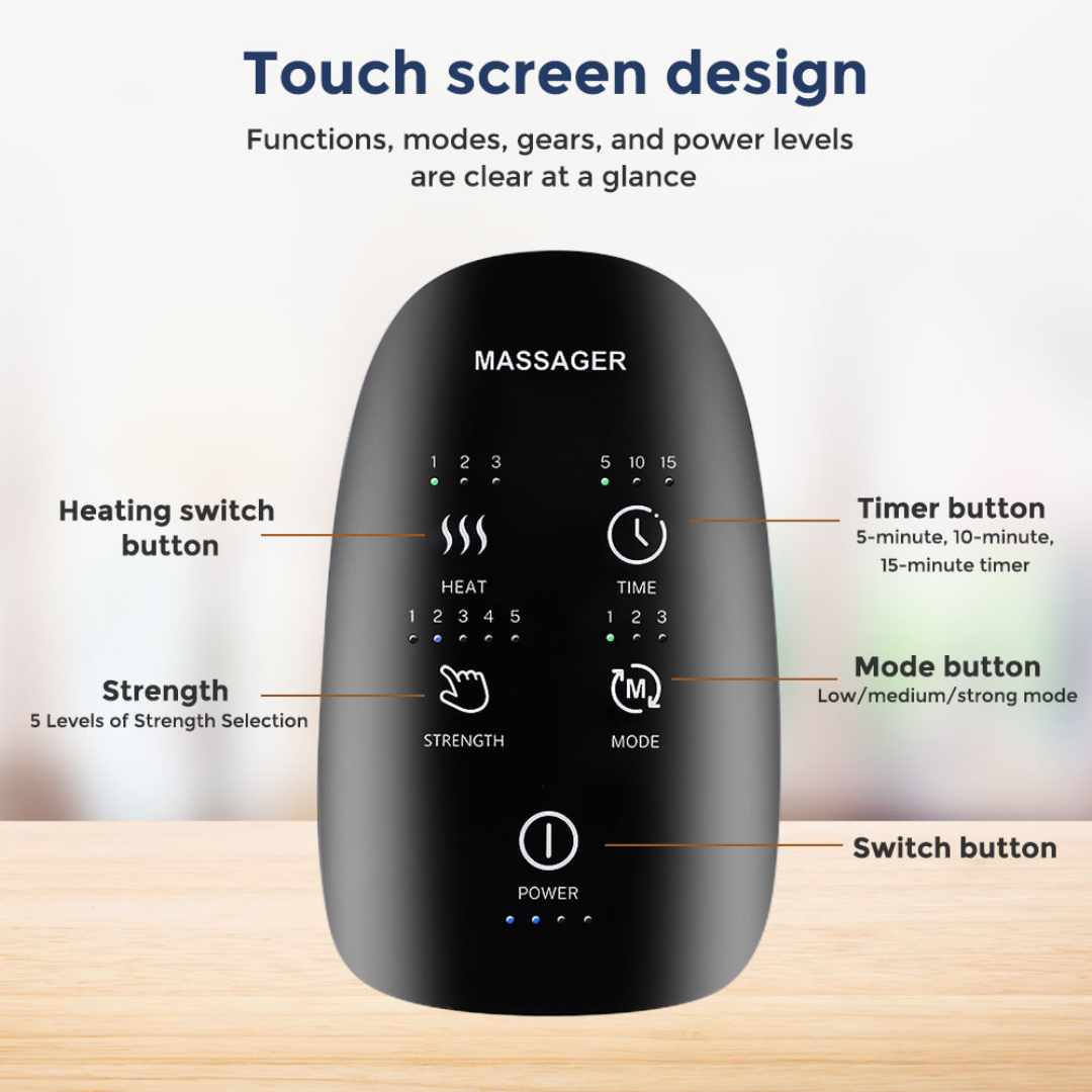 Wellivio ThermaPress™ - Wireless Hand & Wrist Massager