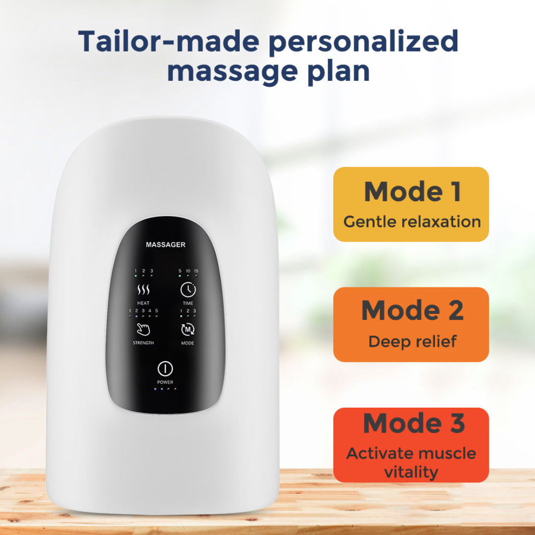 Wellivio ThermaPress™ - Wireless Hand & Wrist Massager